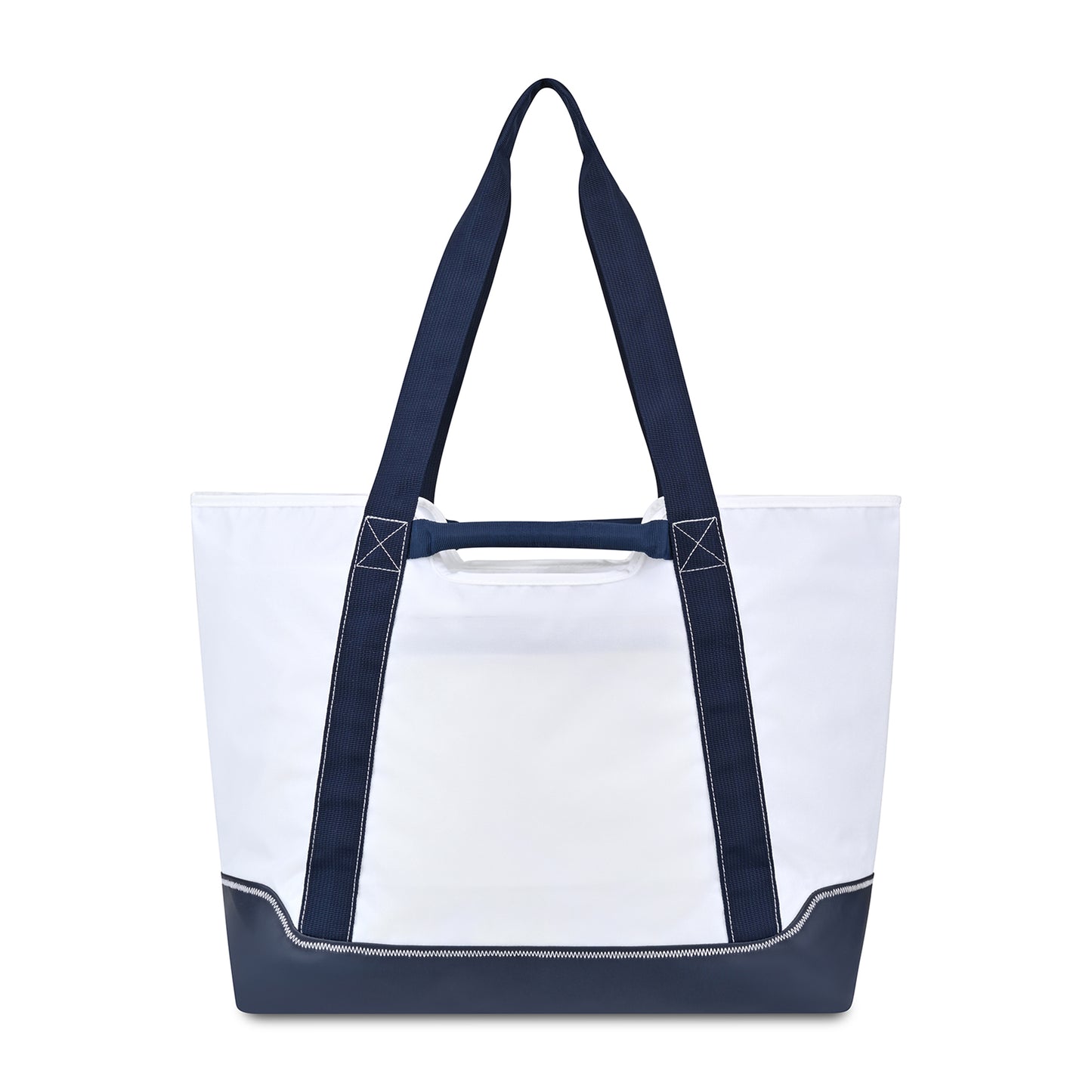 White Harborside Medium Boat Bag