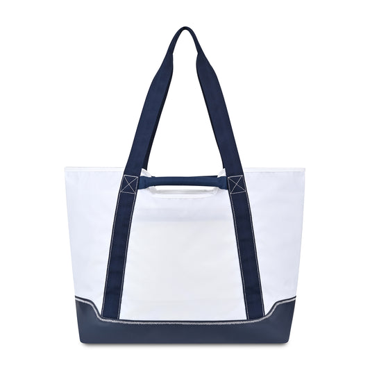 White Harborside Medium Boat Bag