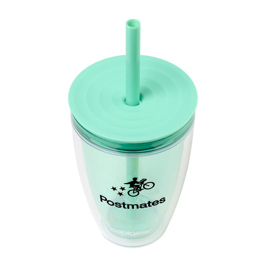 Seaglass Cool Gear® Oasis Straw Bottle - 14 Oz.