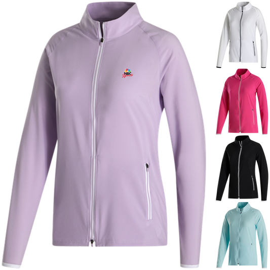 Black FootJoy Womens Lightweight Woven Jacket - 2XL