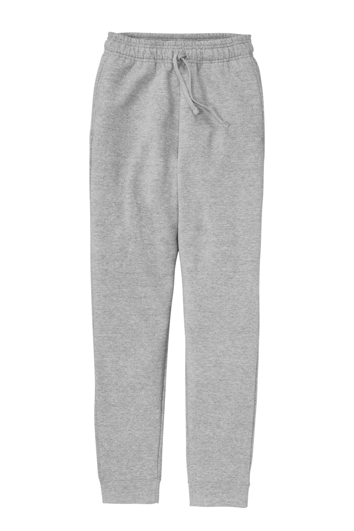 Front View of AthlHthr Port & Company Core Fleece Jogger. PC78J