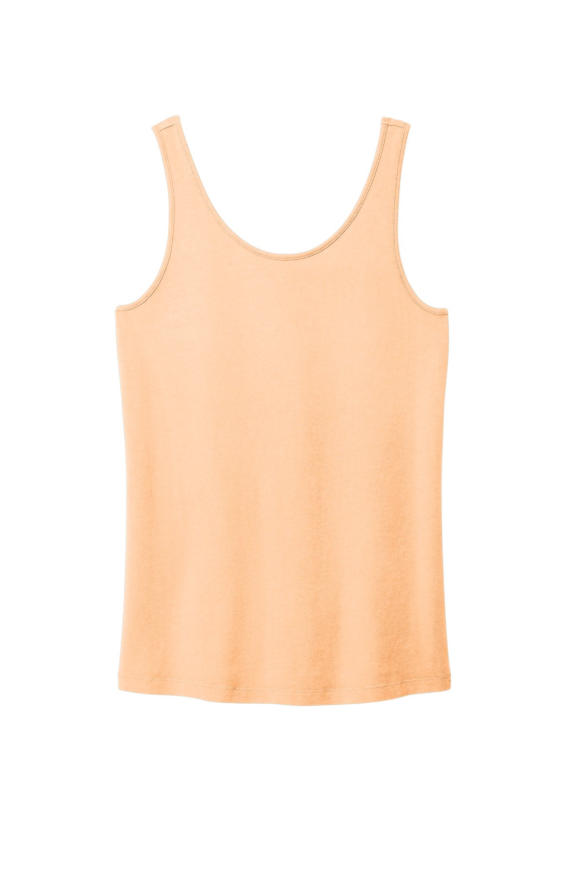 Front View of Peach Port & Company Women's Beach Wash Garment-Dyed Tank LPC099TT