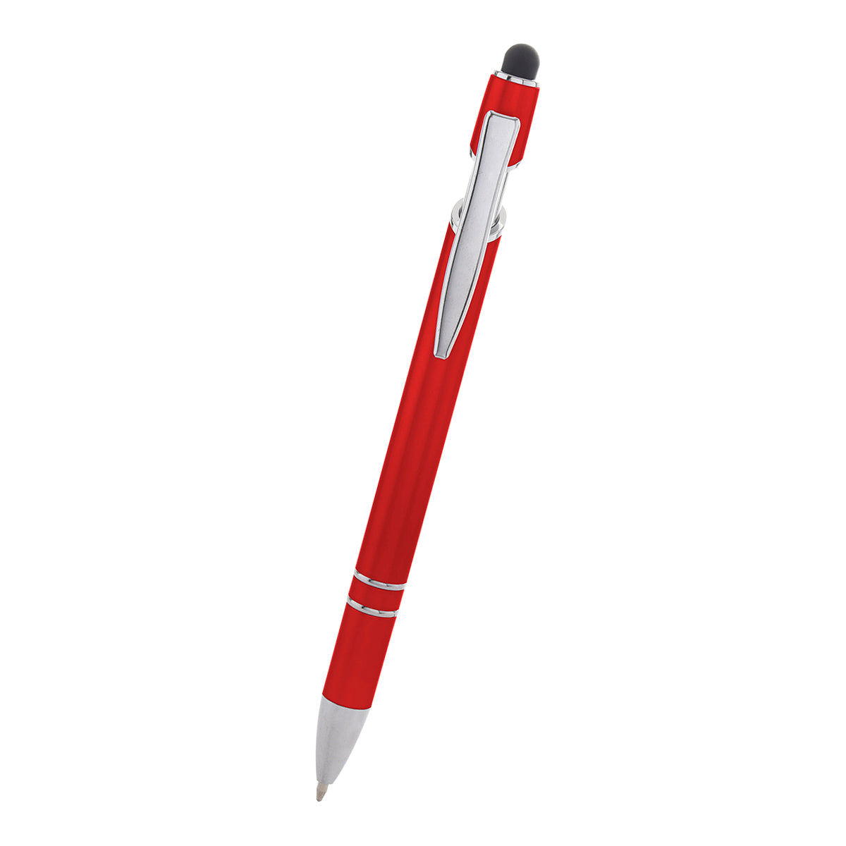 Front View of RED Rexton Stylus Pen grouped