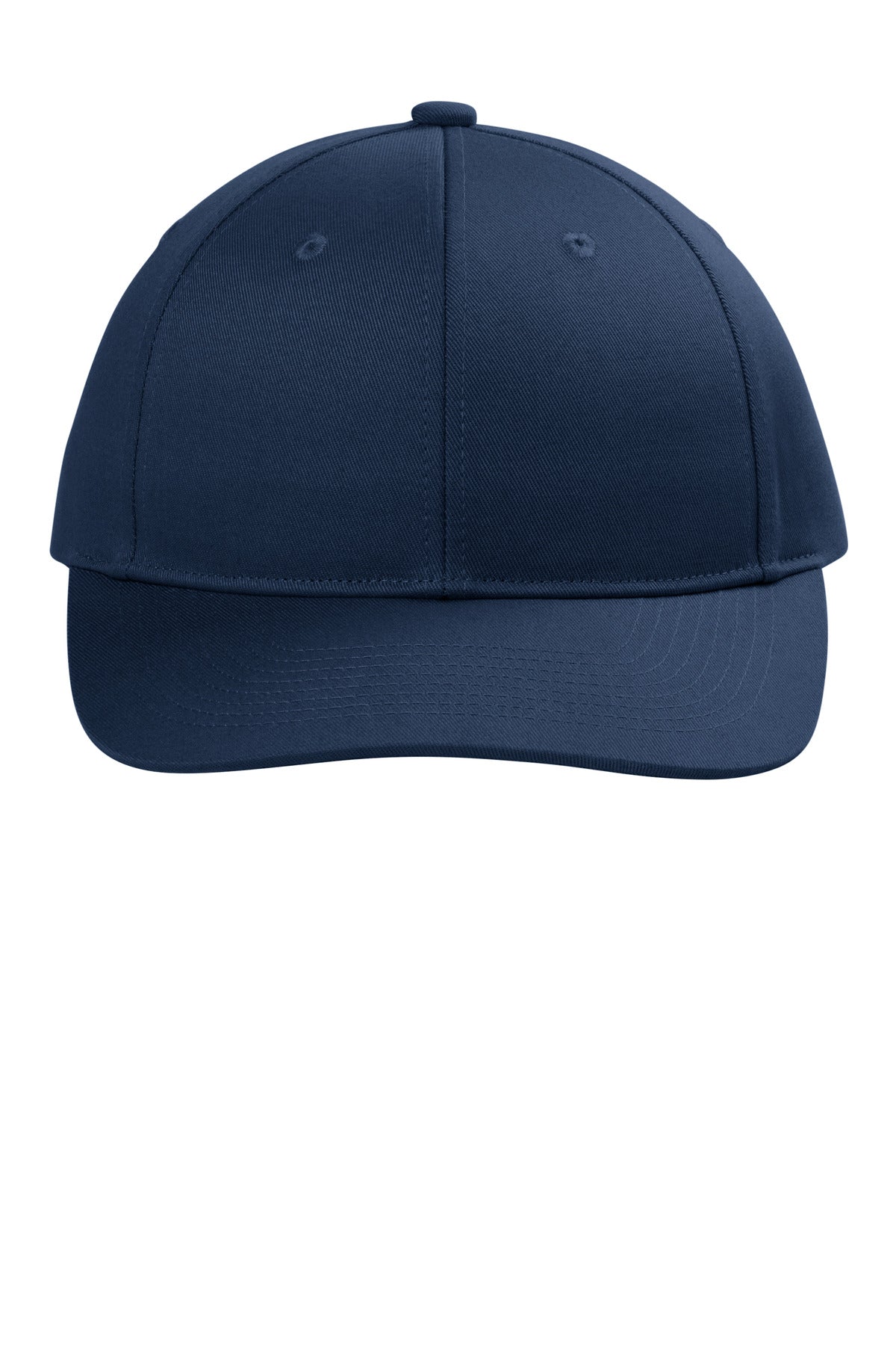 Front View of TrueNavy Port Authority Snapback Cap C118
