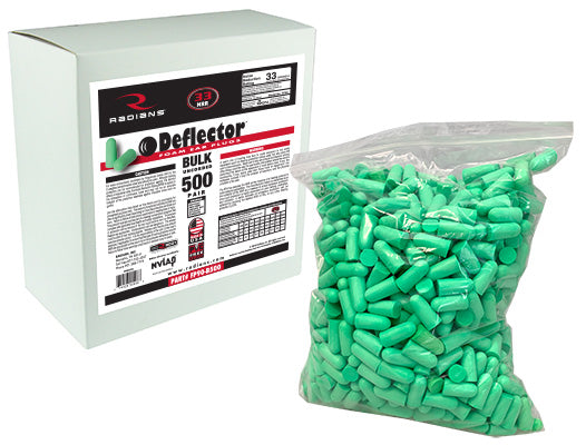 Deflector® Foam Uncorded Earplug Dispenser Refill - 500 Pair