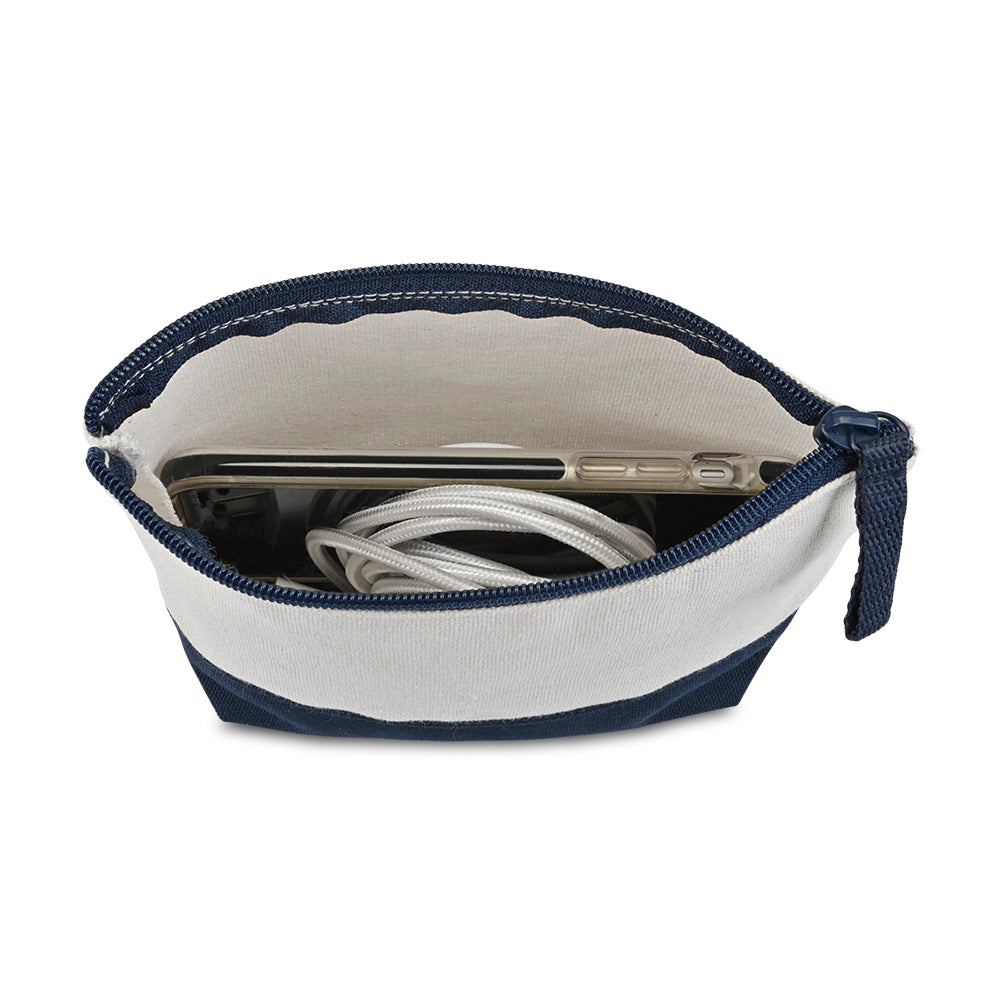 Canvas Zippered Pouch