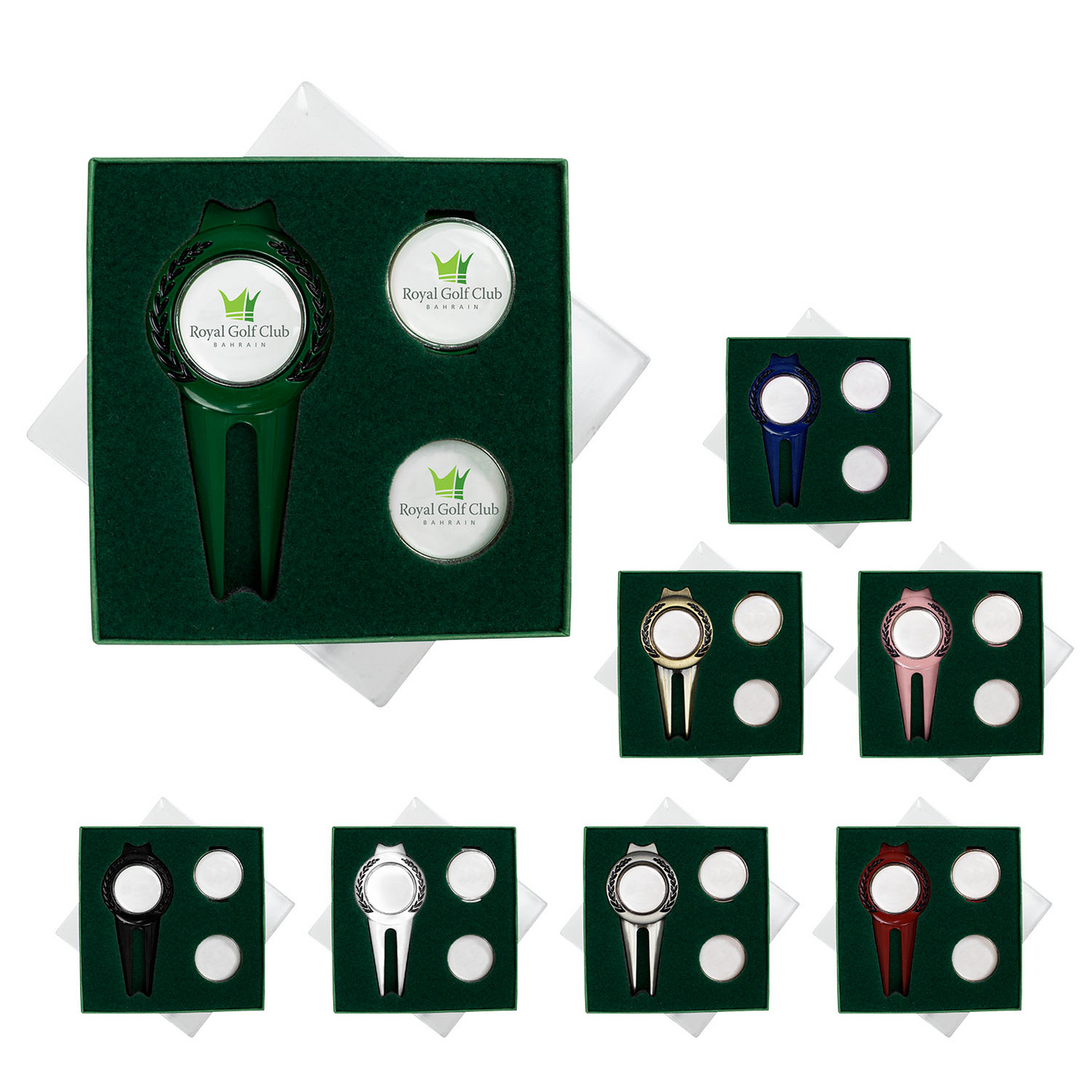 Black Gift Set With Hat Clip