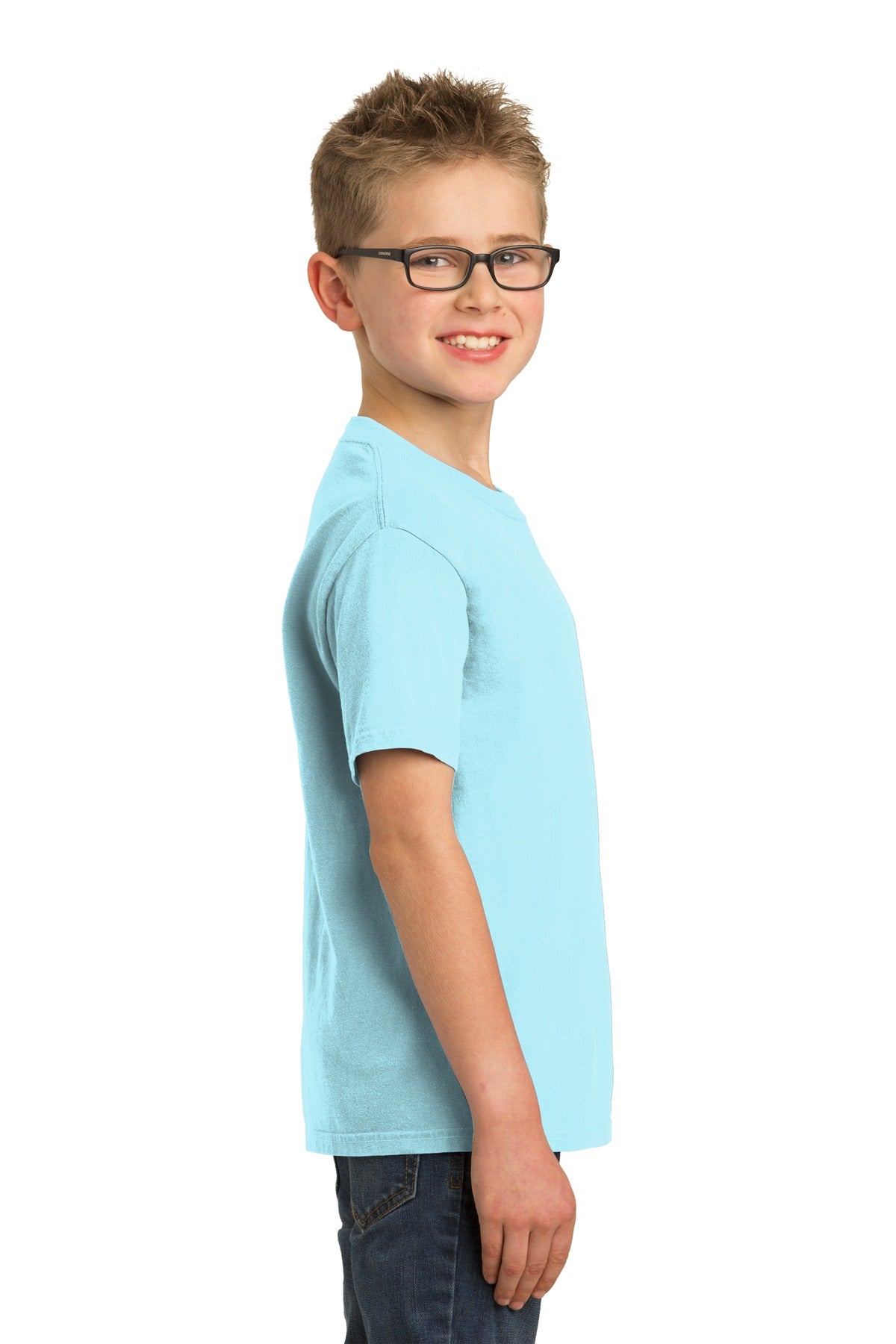 Glacier Port & Company Youth Beach Wash Garment-Dyed Tee. PC099Y