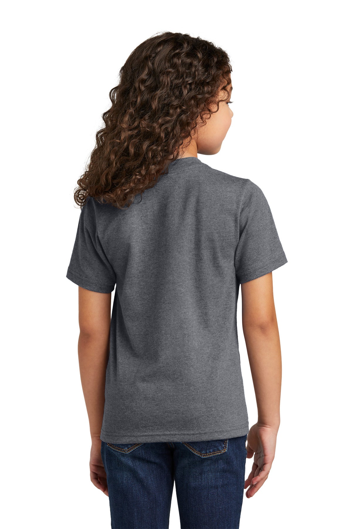 GphHeather Port & Company Youth Tri-Blend Tee PC330Y