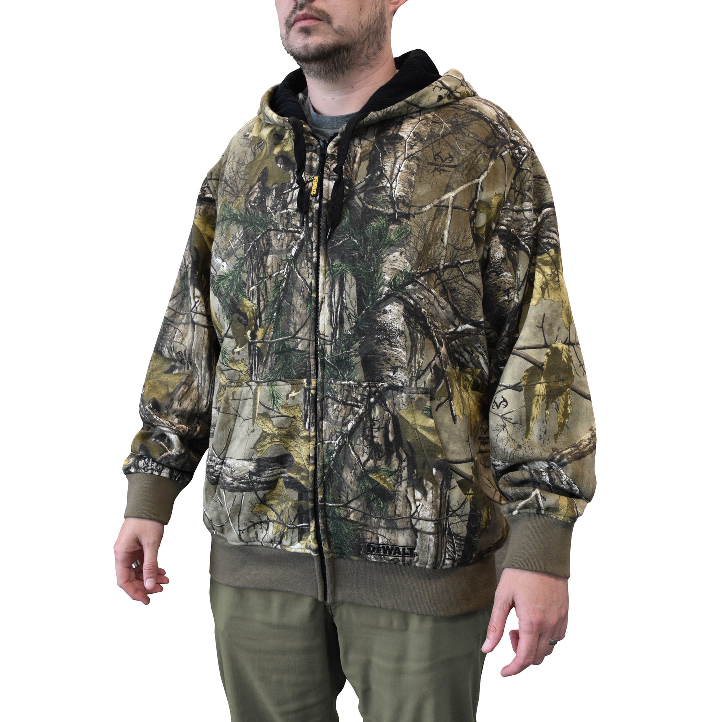 DCHJ074 Men's Heated REALTREE EDGE® Camouflage Heated Hoodie Kit - Camo - Size 2X