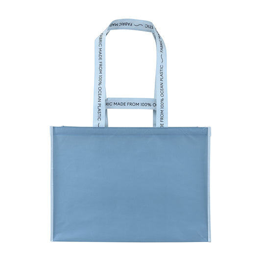 Slate Grey Out of the Ocean® Reusable XL Shopper with Click N' Stay®