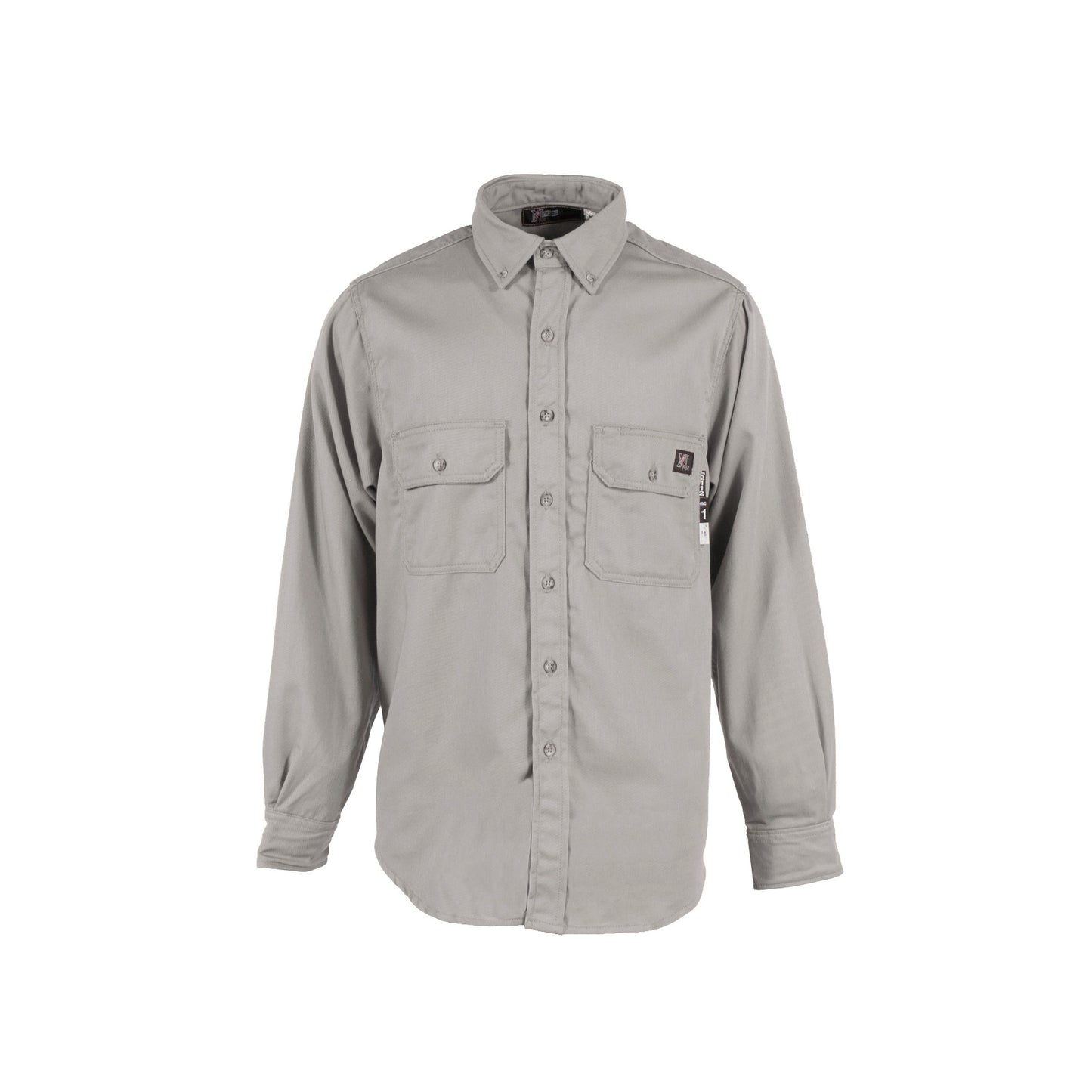 VN4SH 4.5 oz Nomex® FR Shirt (CAT 1) - Gray - Size XL