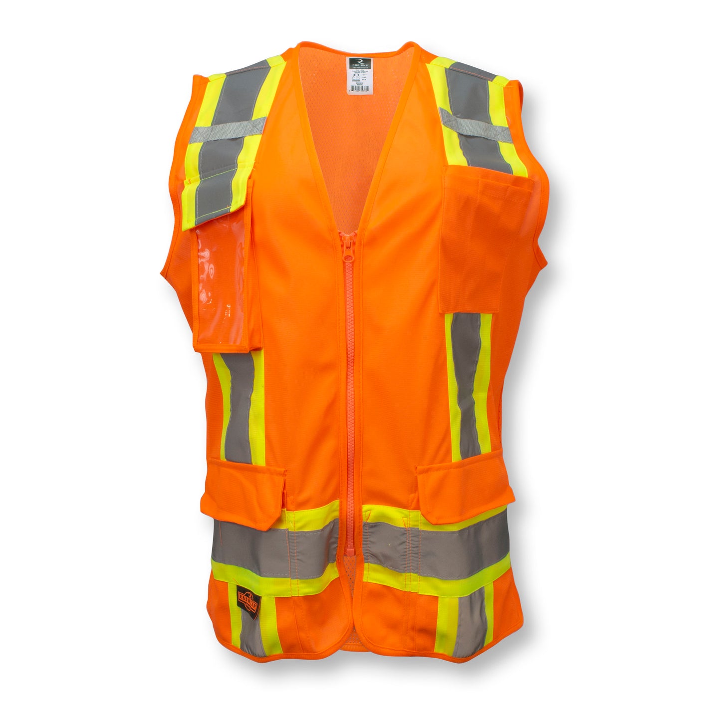 SV6W Two Tone Surveyor Type R Class 2 Women's Safety Vest - Green - Size 2X