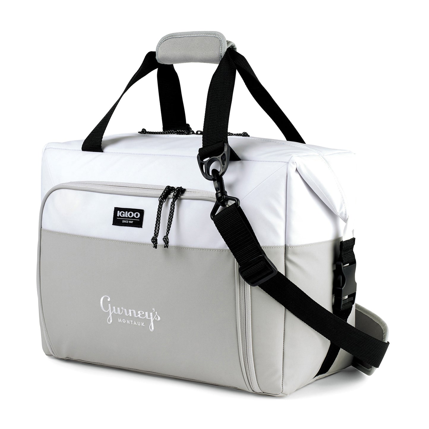 White-Grey Igloo® Seadrift™ Snap Down Cooler