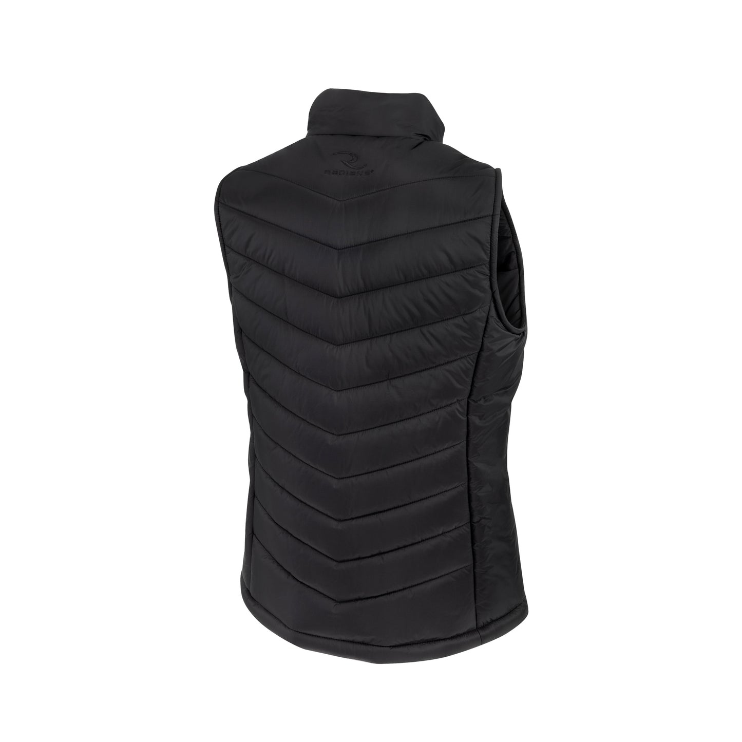RHG-V201 Women's Heated Puffer Vest Kit with Battery - Black - Size 2X