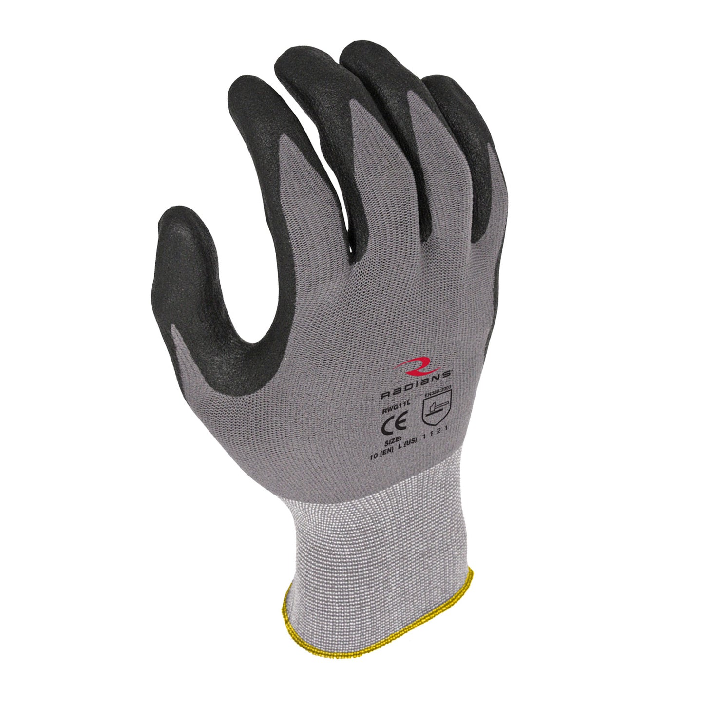 RWG11 Microdot Foam Nitrile Gripper Glove - Size L