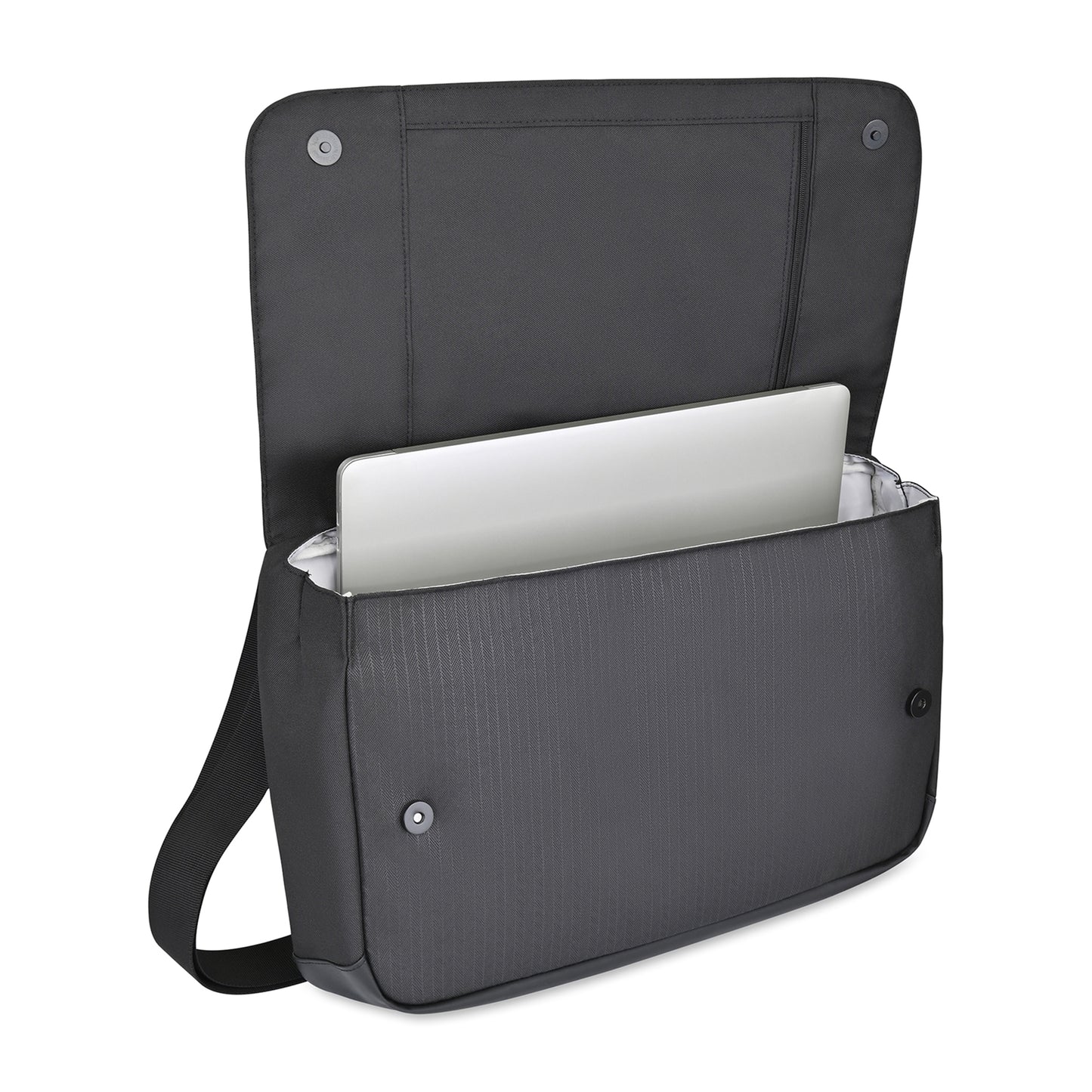 Black Transit Laptop Messenger Bag