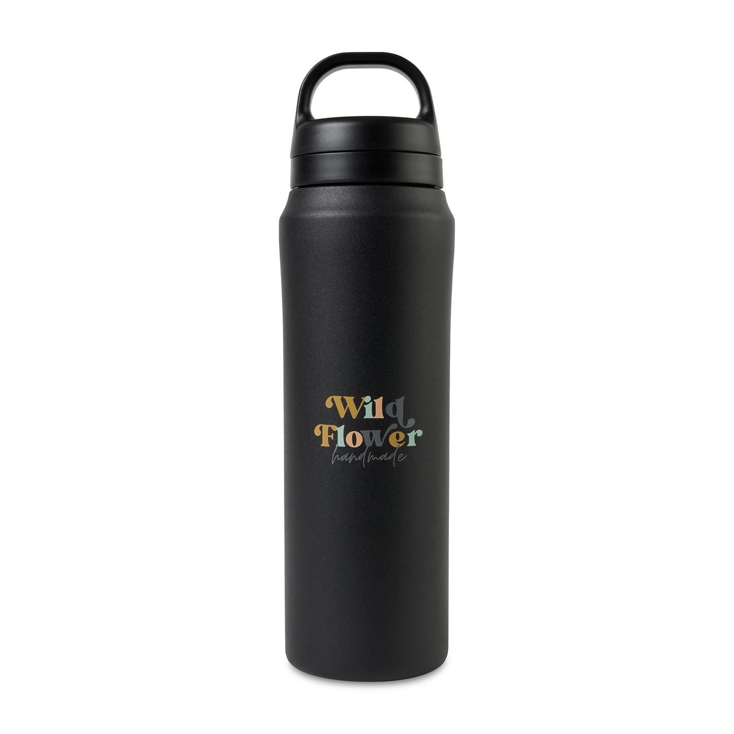 Black Aviana™ Rowan Recycled Water Bottle - 16 Oz.