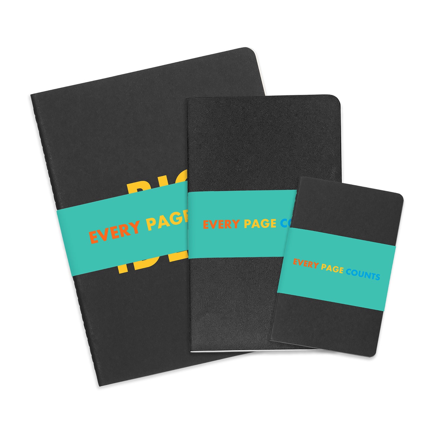 Black Moleskine® Assorted Cahier Gift Set