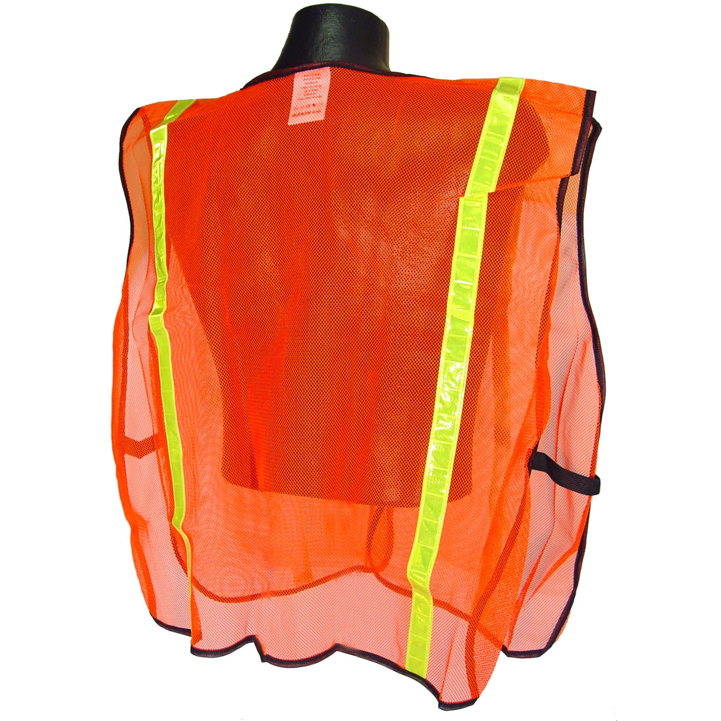 Non Rated Mesh Safety Vest with 1" Tape - Green - Size 2X-5X