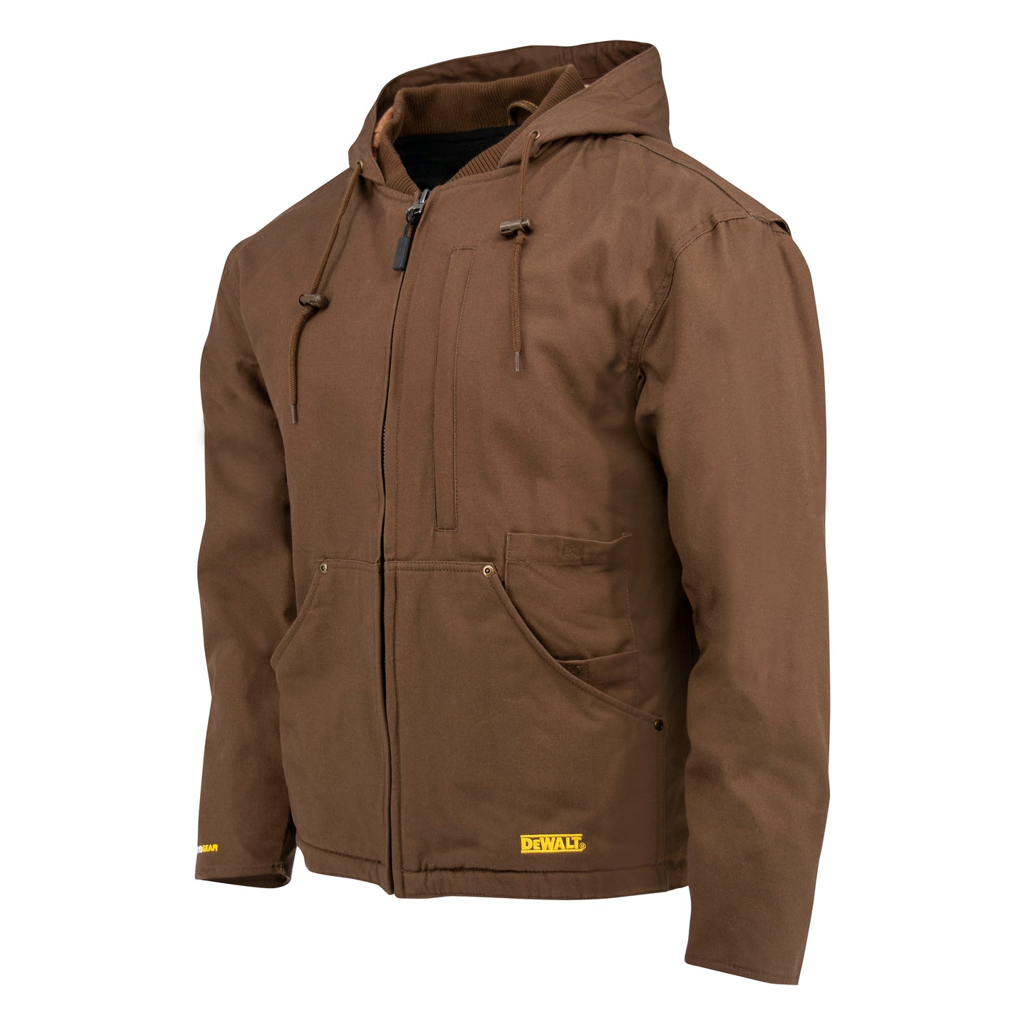DCHJ076ATD1 Men's Heated Coat Kitted - Tobacco - Size 2X