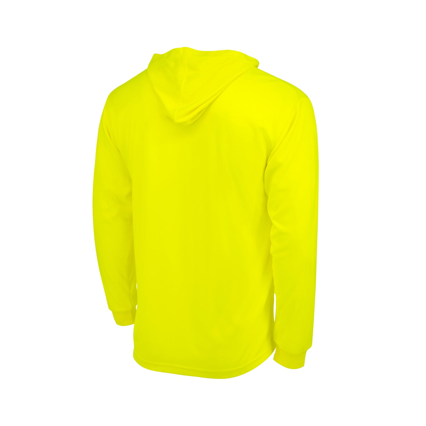 ST61-N Hooded Non Rated Mesh Long Sleeve T-Shirt - Green - Size 2X