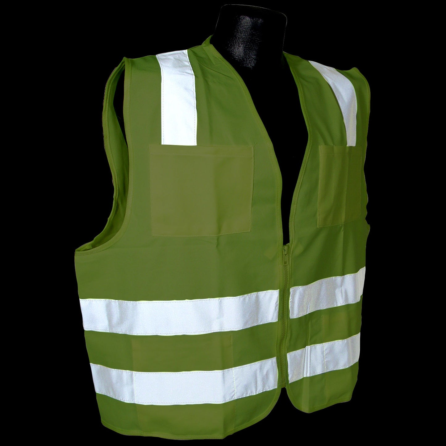 SV8 Standard Type R Class 2 Solid Safety Vest - Green - Size 2X