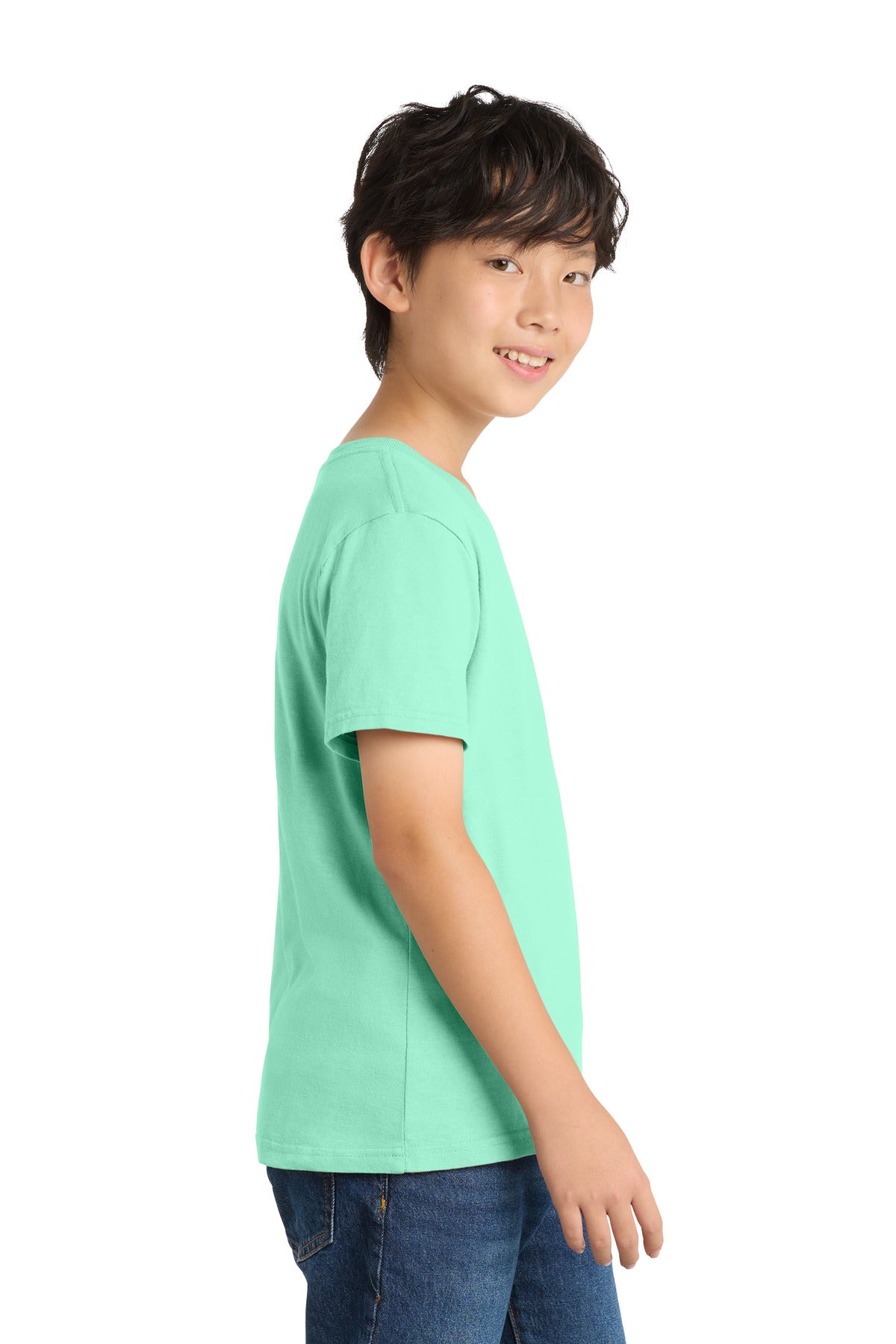 Jadeite Port & Company Youth Beach Wash Garment-Dyed Tee. PC099Y