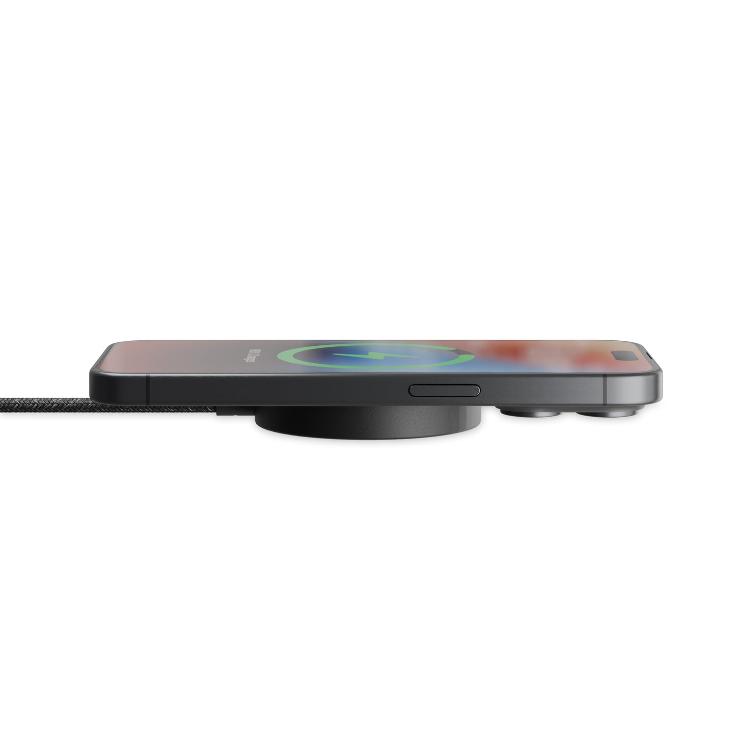 Black Native Union Snapstand Qi2 Wireless Charger