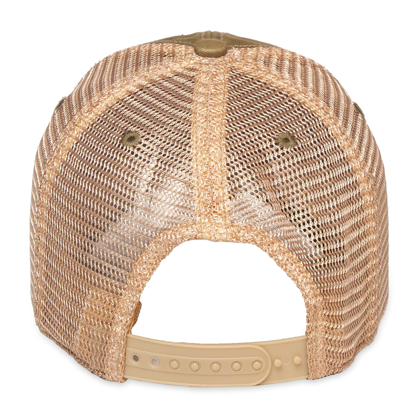 Olive/Tan Merrimack Hat Co.® Austin Vintage Trucker