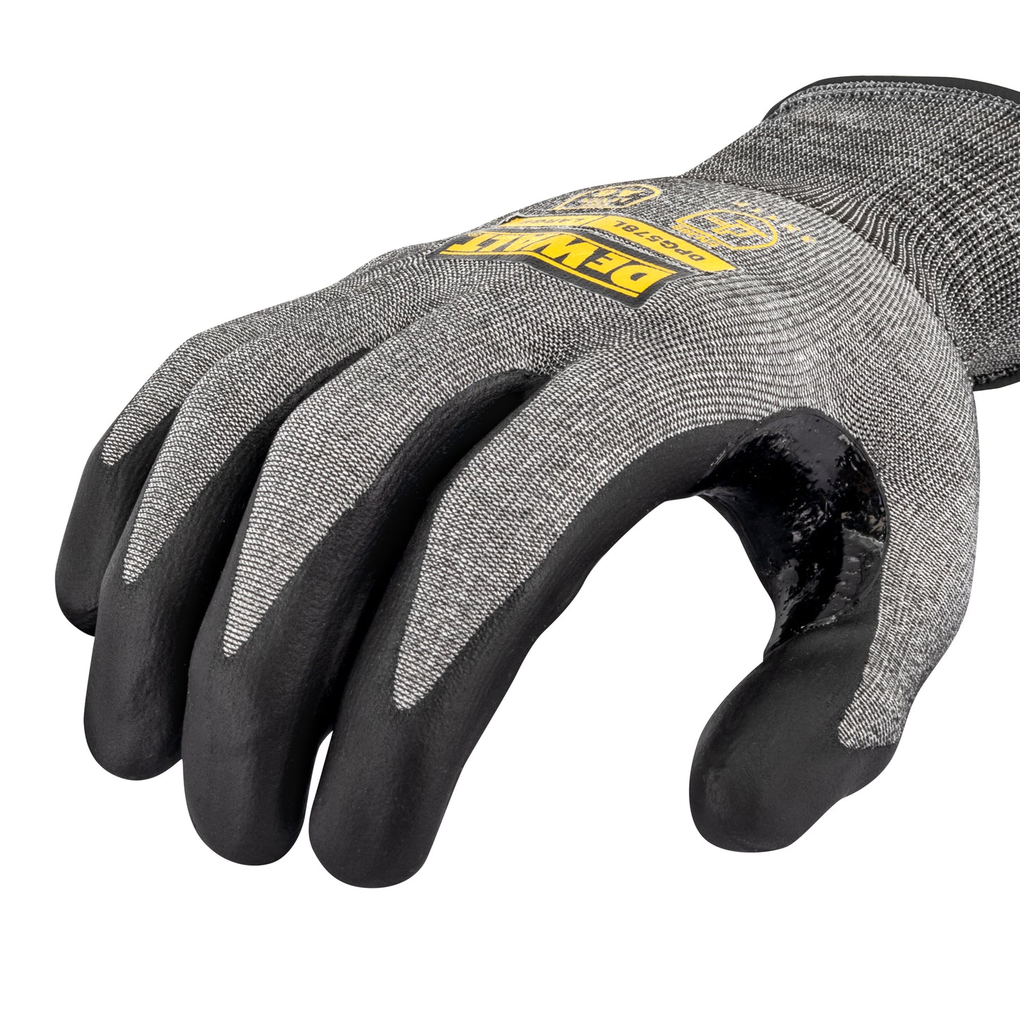 DPG578 Touchscreen Foam Nitrile A6 Cut Glove - Size L