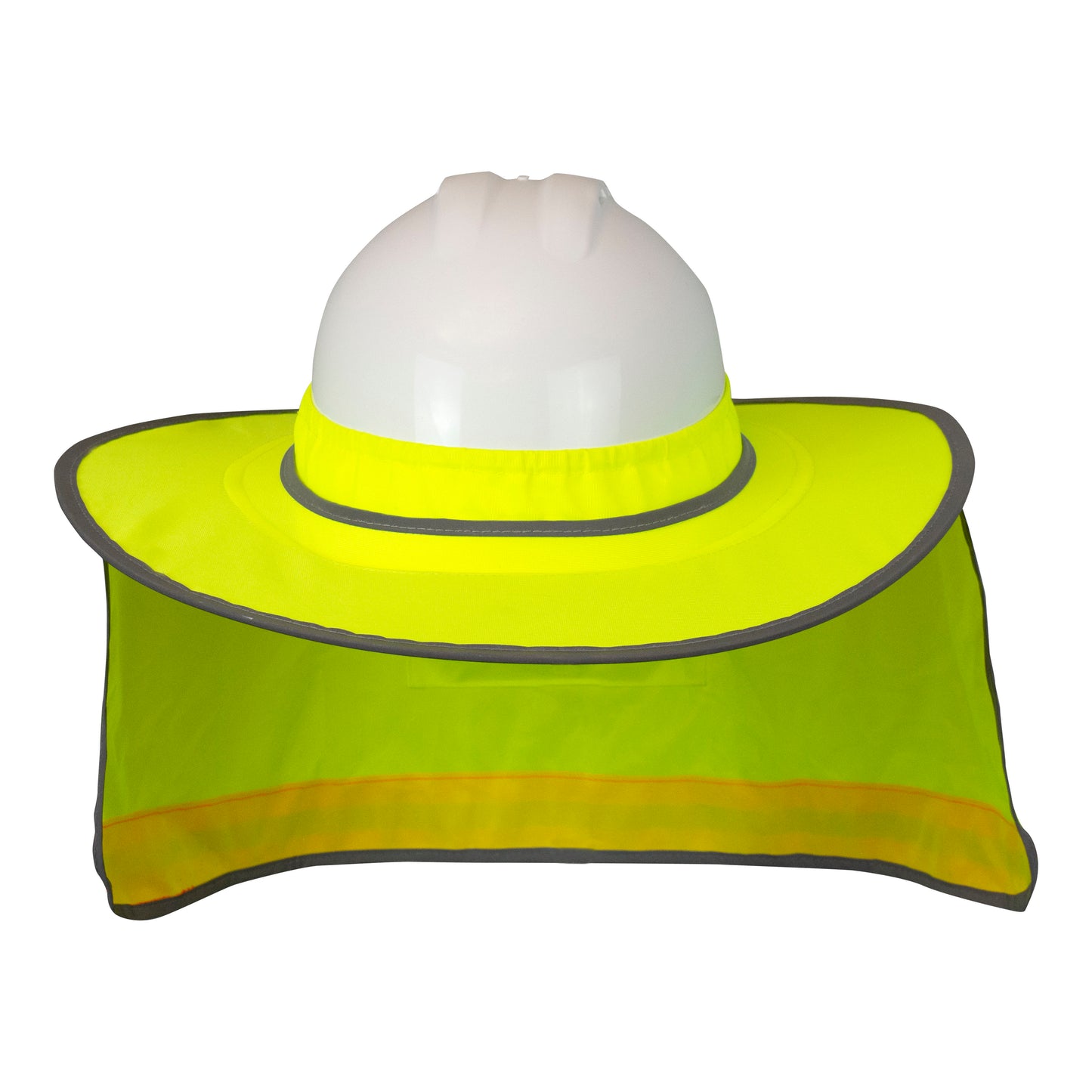 Hi-Vis Collapsible Hard Hat Shade - Green