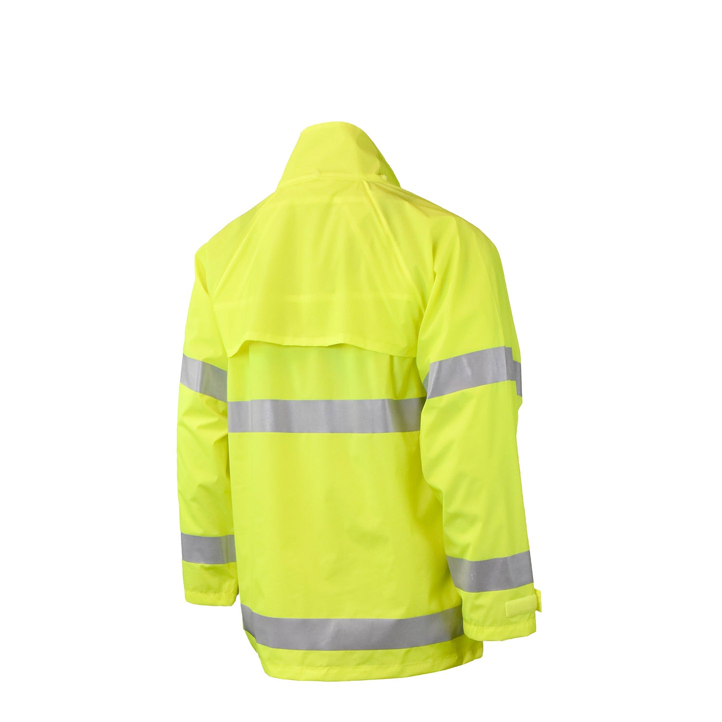 RW25 High Visibility Rainwear Jacket - Hi-Vis Green - Size 2X