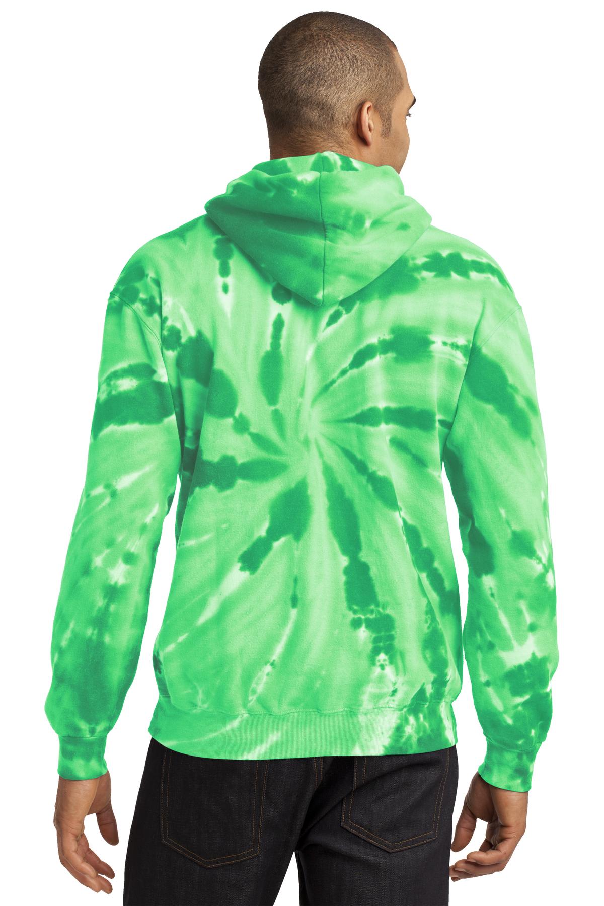 Kelly Port & Company Tie-Dye Pullover Hooded Sweatshirt. PC146