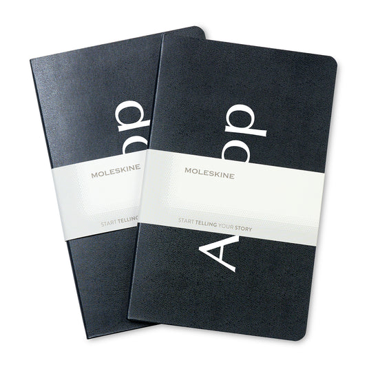 Black Moleskine® Large Volant 2-Pack