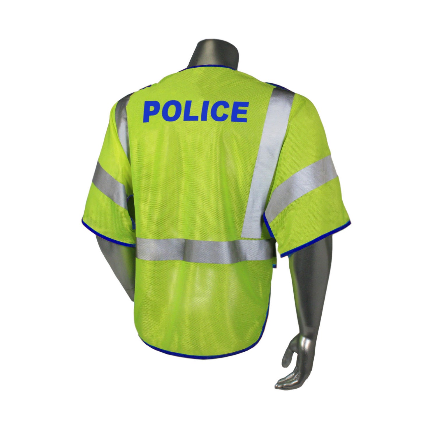 LHV-PS3-DSZR Class 3 Safety Vest - EMS - Green Trim - Green - Size 2X-4X