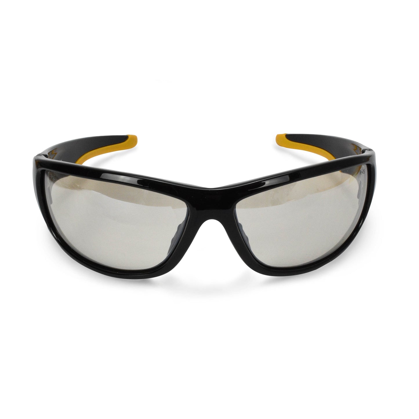 DPG94 Dominator™ Protective Eyewear - Black/Yellow Frame - Clear Lens