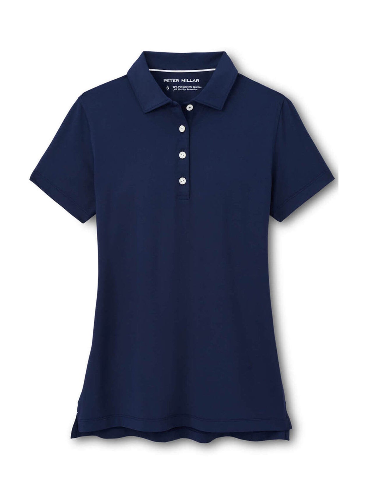 Peter Millar Women's Button Polo - Black - XXL