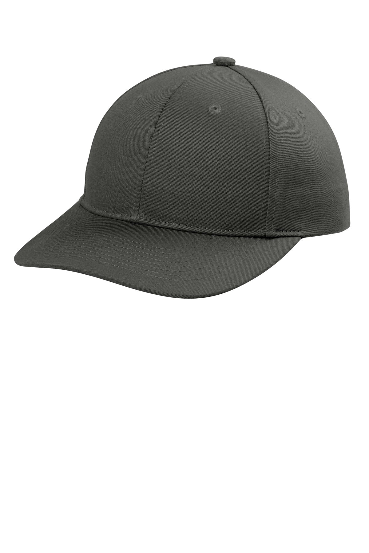 Left View of GreySteel Port Authority Snapback Cap C118