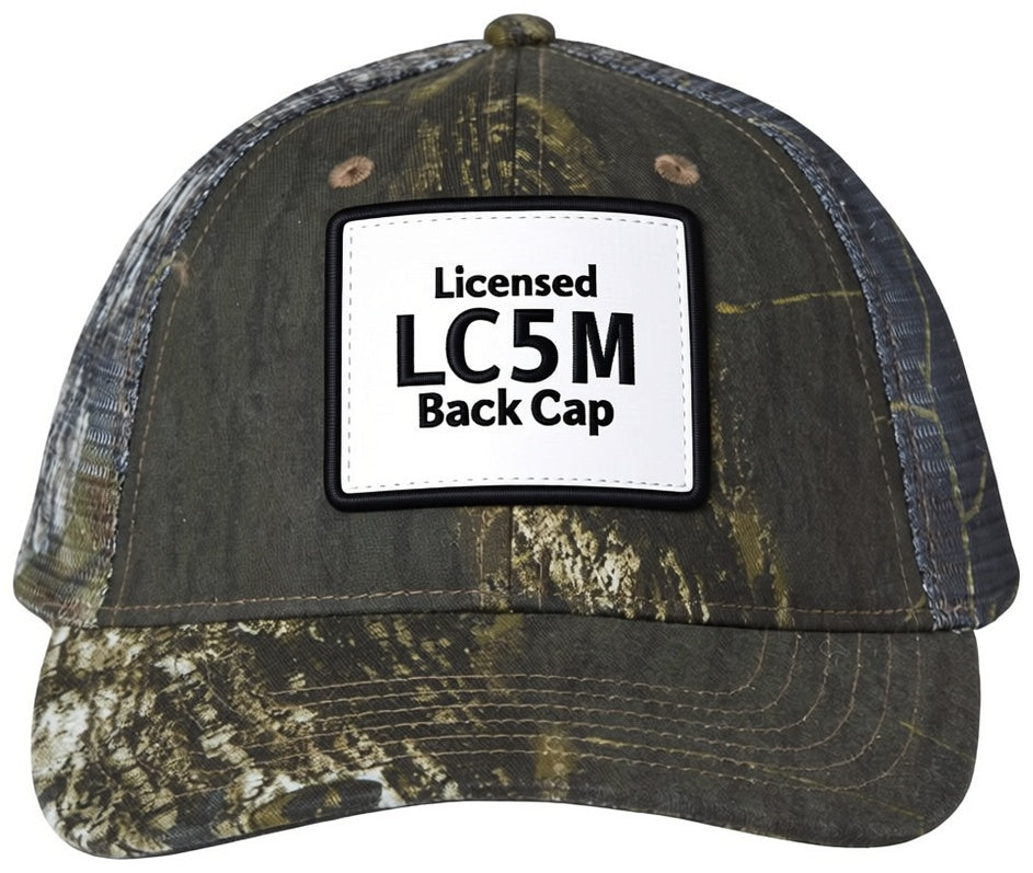 Licensed Camo Mesh Back Cap - LC5M