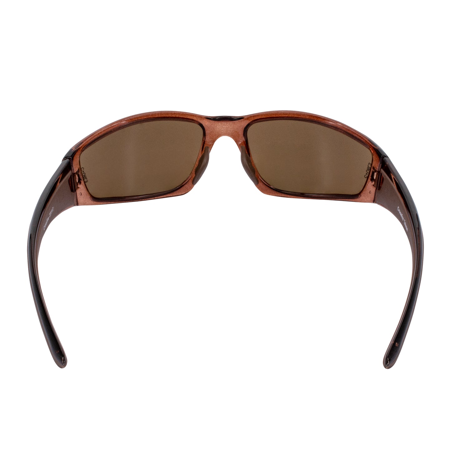RPG Premium Safety Eyewear - Crystal Brown Frame - HD Brown Mirror Lens