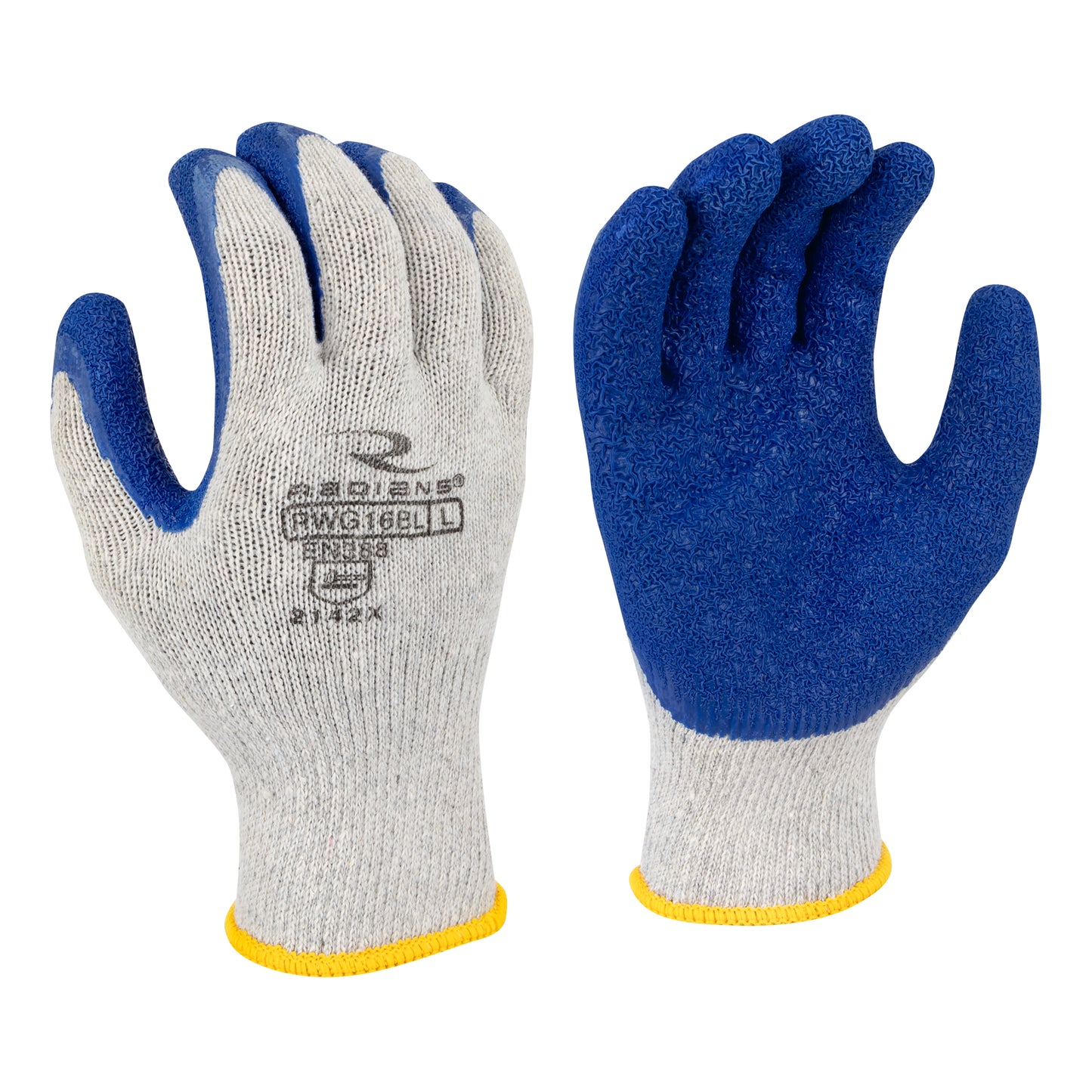 RWG16B Polyester Shell with Crinkle Latex Coated Palm - Size XXL