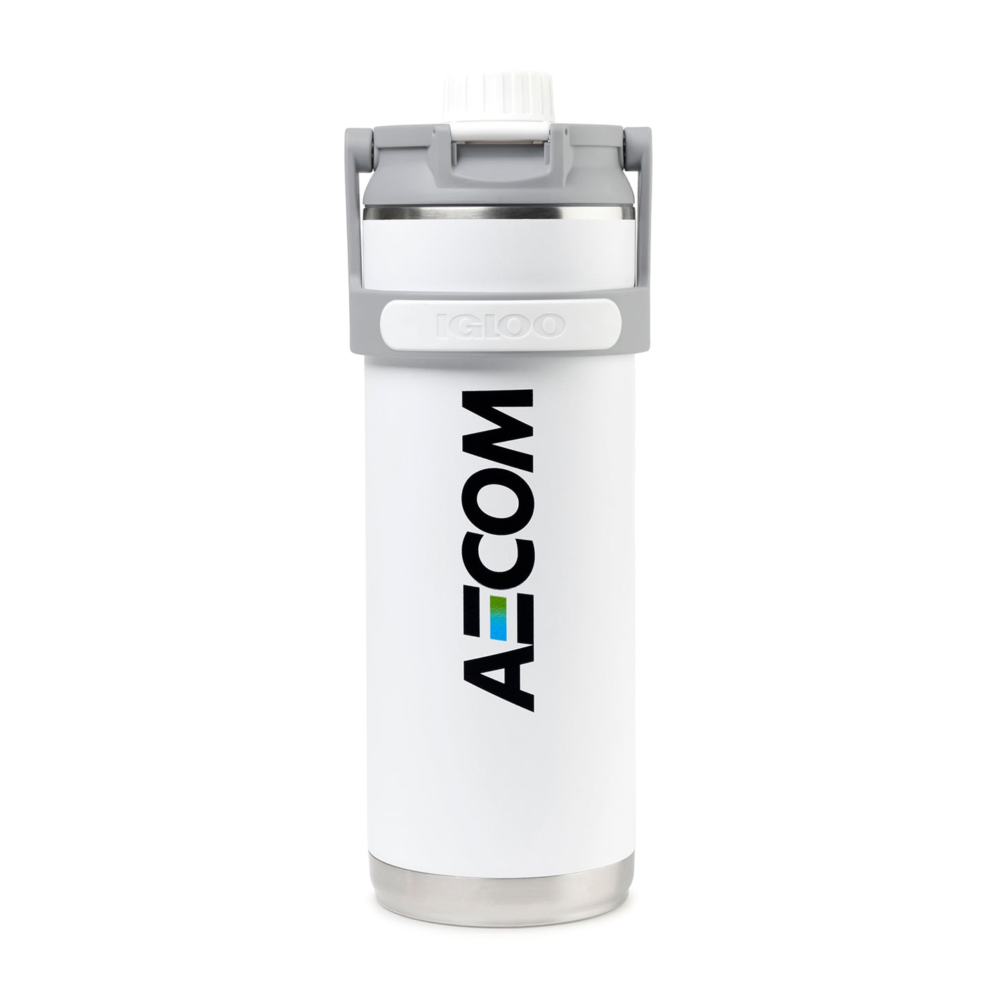 White Igloo® Twist 'n Chug Bottle - 46 Oz.