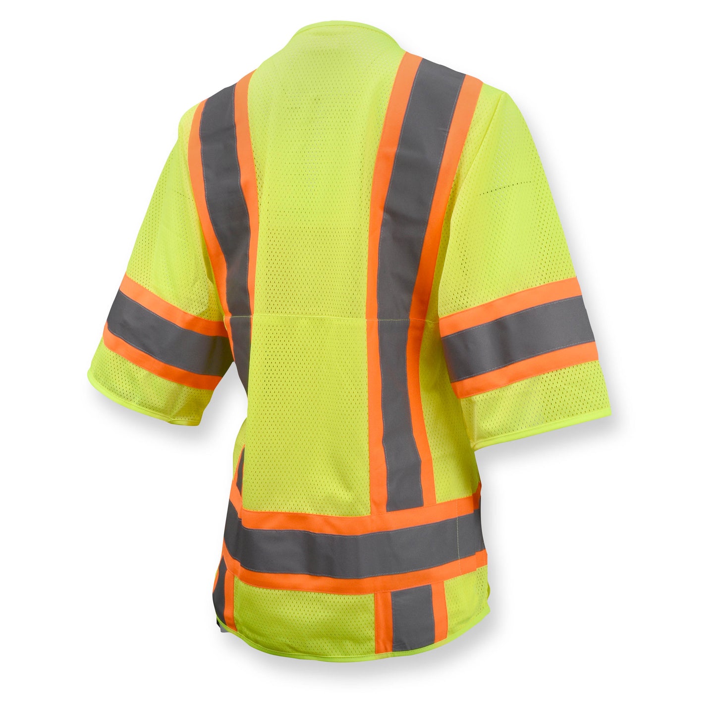 SV63W Two Tone Surveyor Type R Class 3 Women's Safety Vest - Green - Size 2X