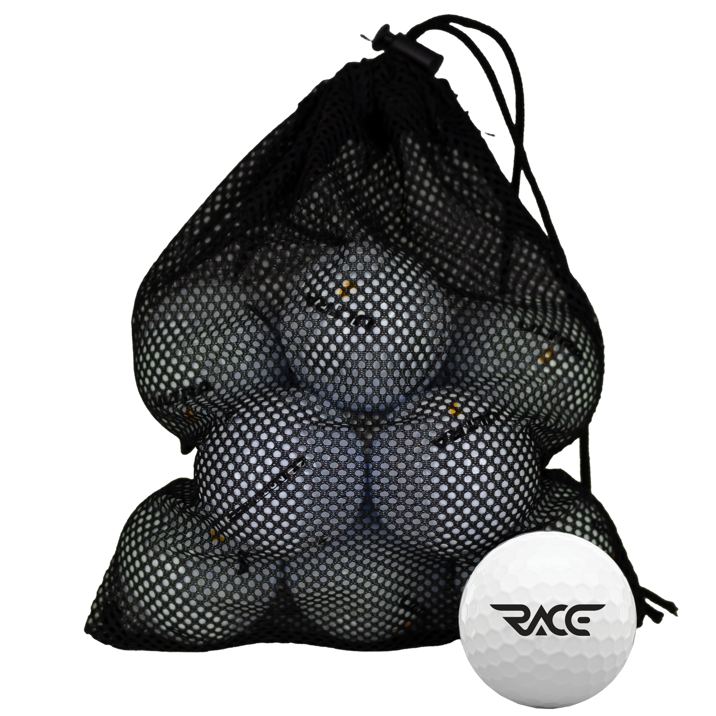 Mesh Bag with 1 Dozen Wilson Ultra Golf Balls