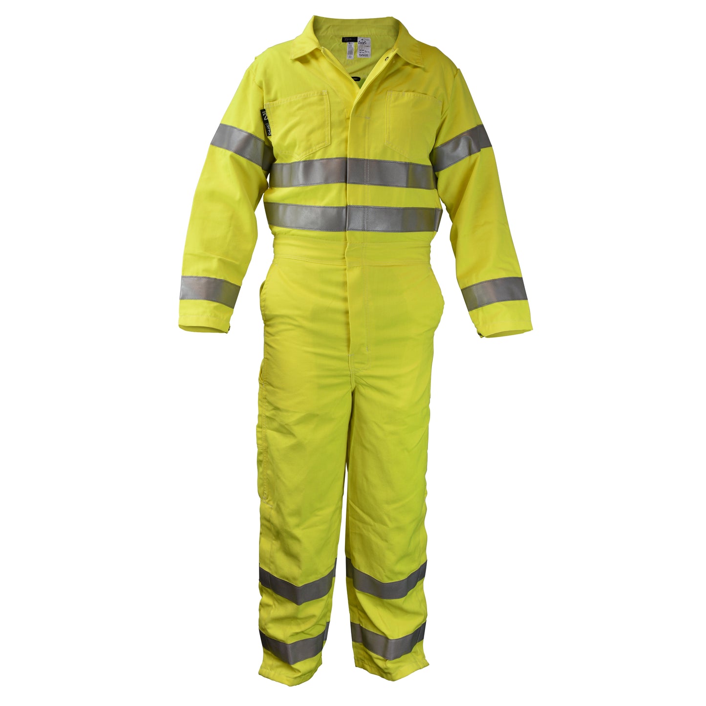 VM7CA3 Modacrylic High Visibility FR Coverall (CAT 2) - Fluorescent Yellow - Size XL