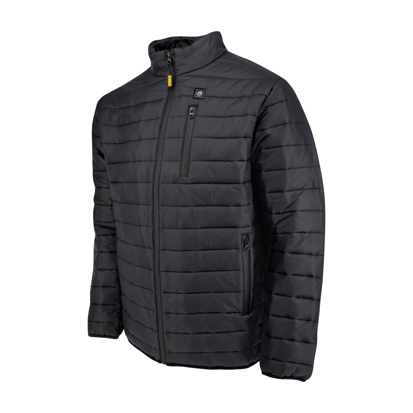 DCHJ093 Men's Heated Puffer Jacket Kit - Black - Size 2X
