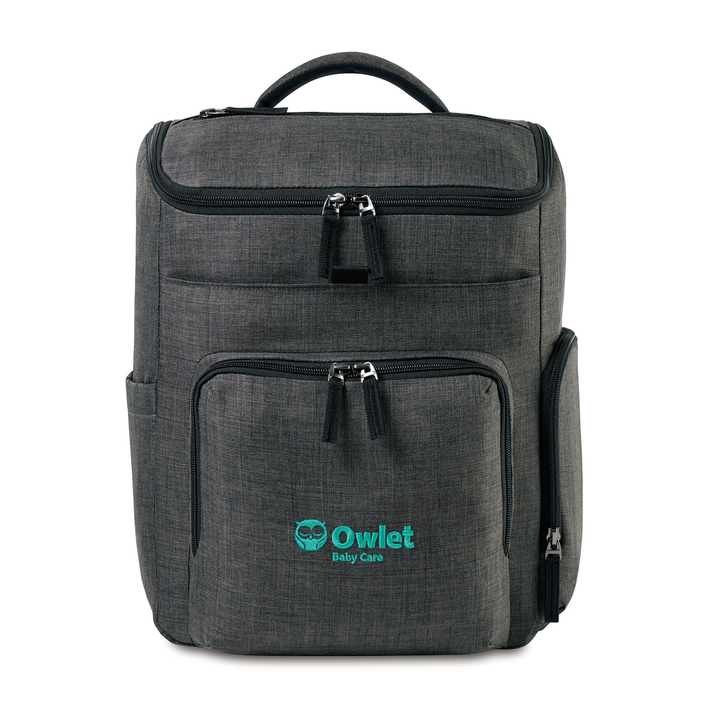 Charcoal Heather Reagan Diaper Backpack