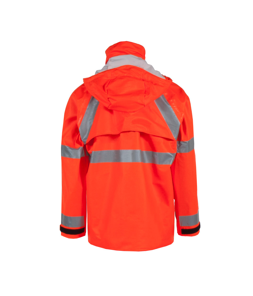 217AJ Flex Arc Jacket with Attached Hood - Fluorescent Orange - Size 2X