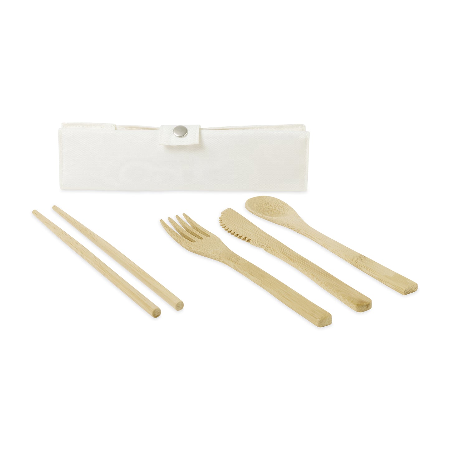Natural Zero-Waste Bamboo Utensil Kit